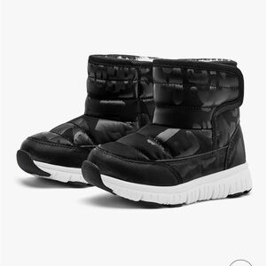 Hobibear Kids Black Winter Boots - size 8